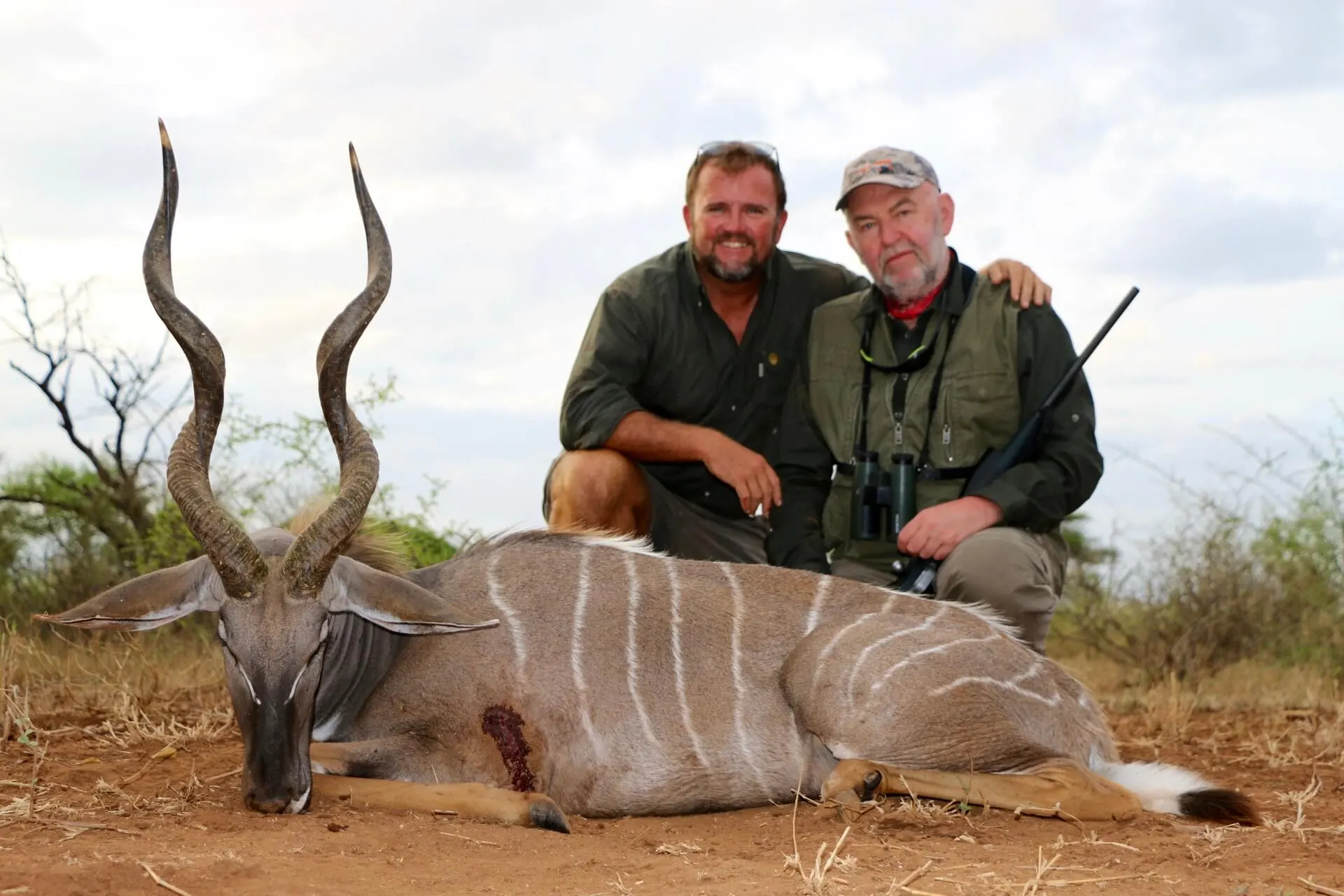Brian Van Blerk on safari in the African wilderness